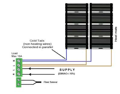 Wiring Diagram Heated Floor Mats Simple Guide About Wiring