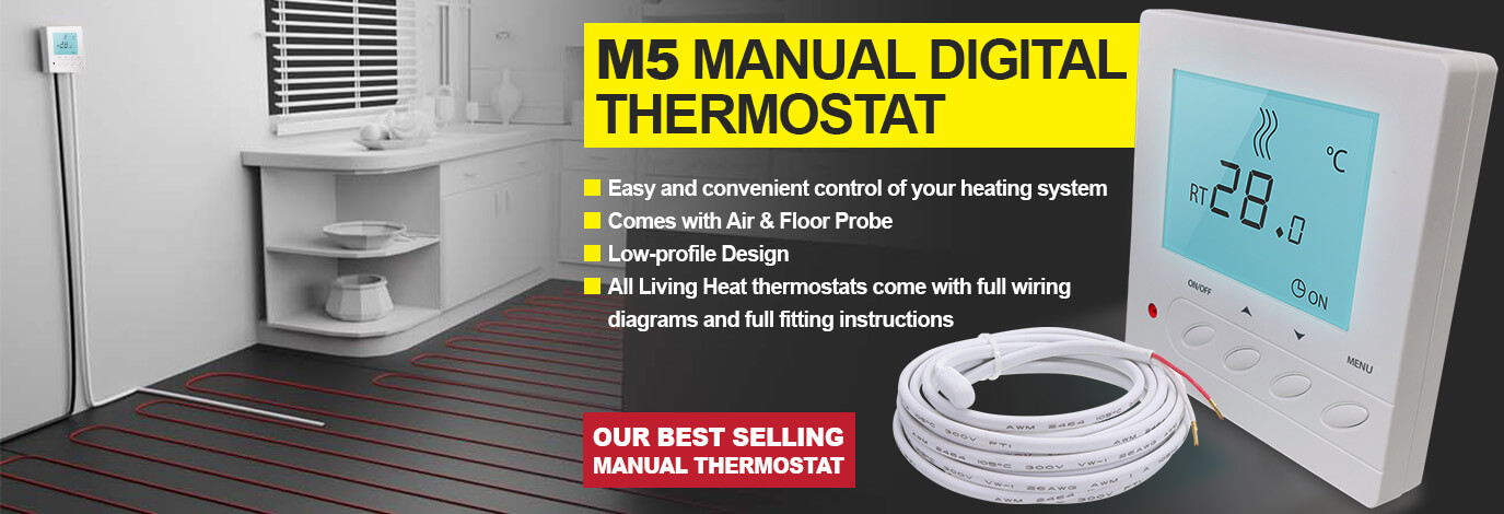 M5 Manual Digital Thermostat