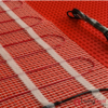 Ultra Sticky Self-Adhesive Waterproof Decoupling Mat under tile in a wet room.
